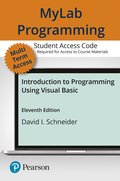 MyLab Programming with Pearson eText Access Code for Introduction to Programming Using Visual Basic