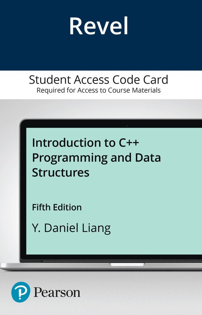 Y. Liang - Revel Access Code for Introduction to C++ Programming and Data Structures, Övrigt