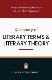 The Penguin Dictionary of Literary Terms and Literary Theory