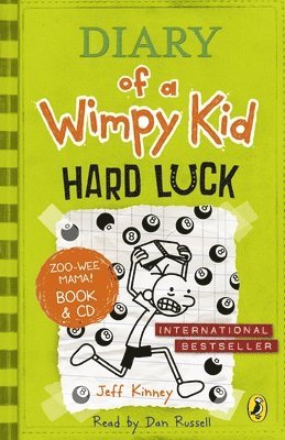 Diary of a Wimpy Kid: Hard Luck book & CD av Jeff Kinney