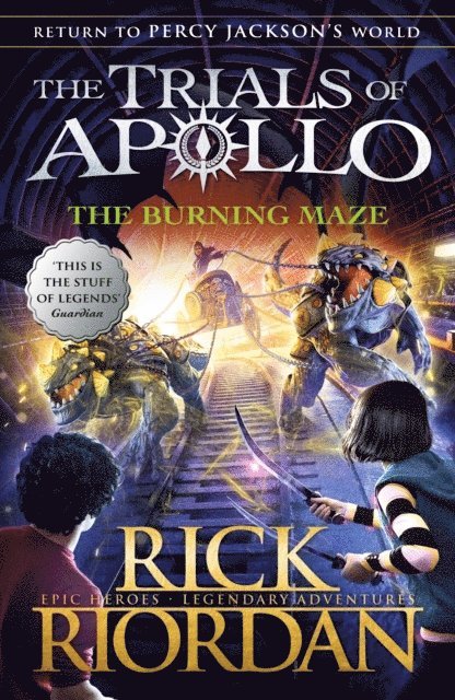 Rick Riordan - Burning Maze (The Trials of Apollo Book 3), Häftad