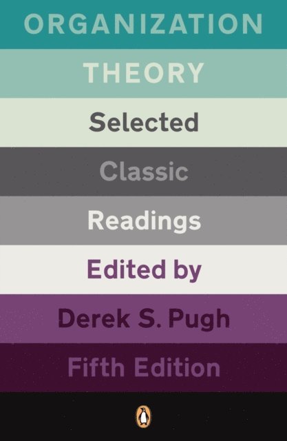 Derek S. Pugh - Organization Theory, E-bok