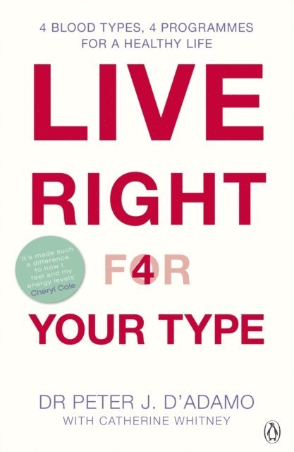 Peter J. D'Adamo - Live Right for Your Type, E-bok