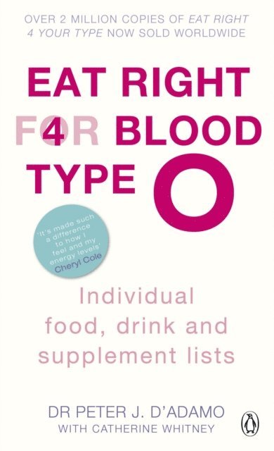Peter J. D'Adamo - Eat Right for Blood Type O, E-bok