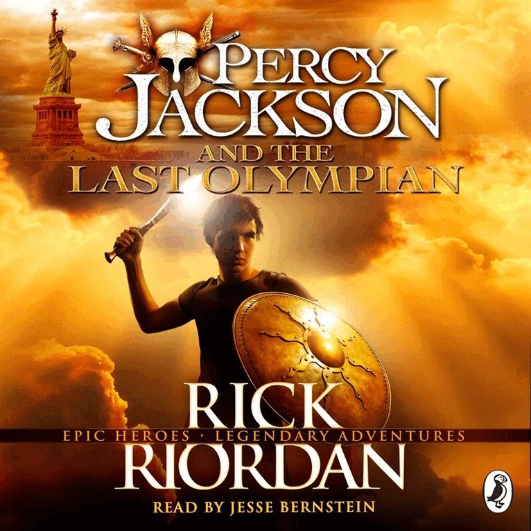 Rick Riordan - Percy Jackson and the Last Olympian (Book 5), Ljudbok