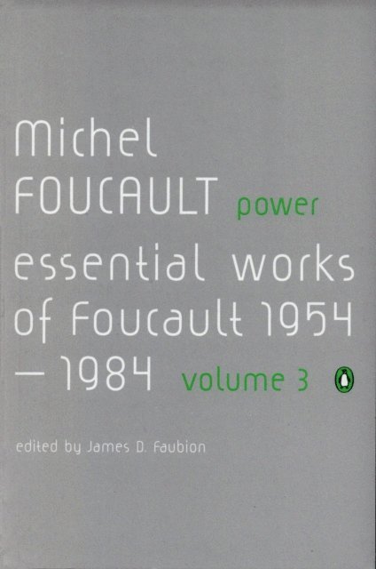 Michel Foucault - Power, E-bok