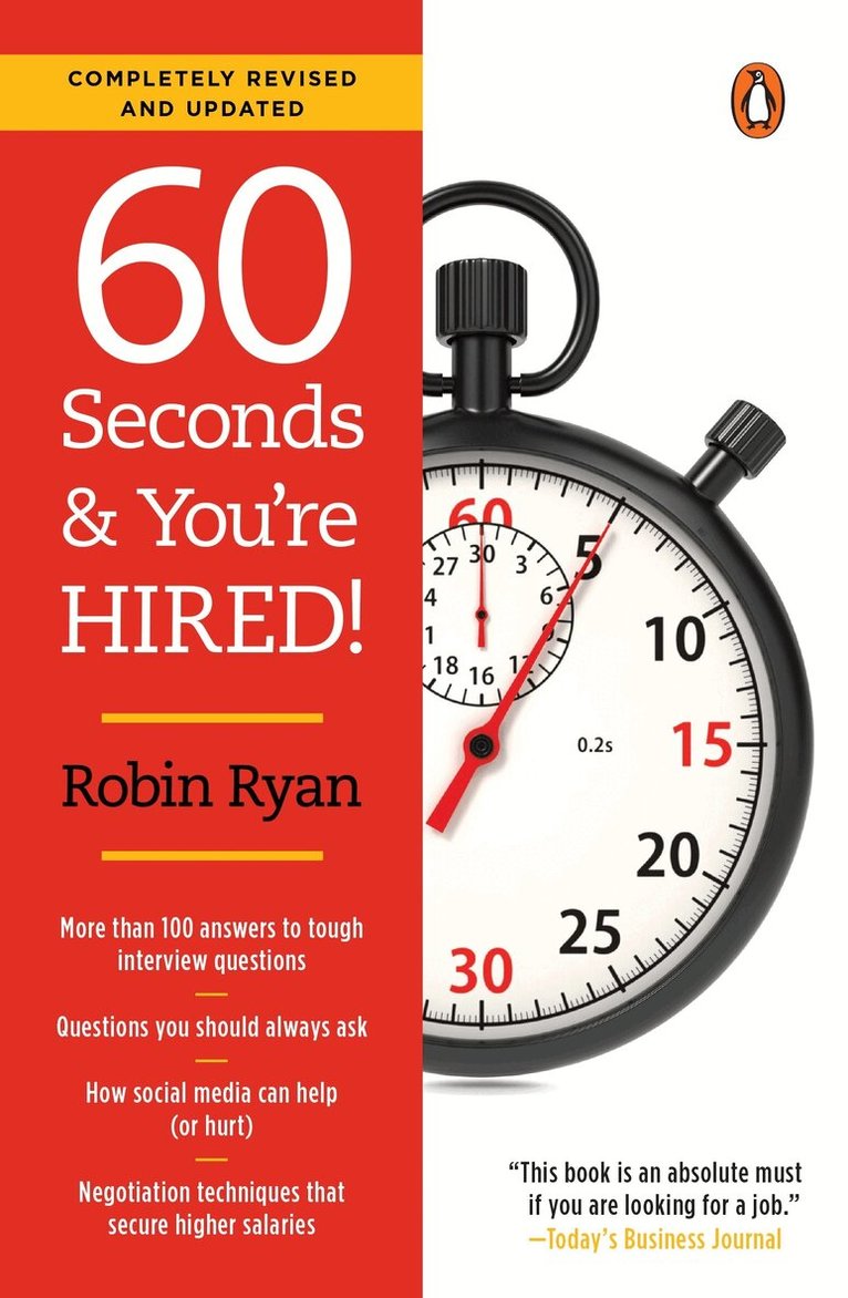 Robin Ryan CP - 60 Seconds and You're Hired!: Revised Edition, Häftad
