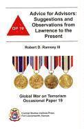 Robert D. Ramsey, Defense Dept - Advice for Advisors: Suggestions and Observations from Lawrence to the Present: Suggestions and Observations from Lawrence to the Present, Häftad. Tillgänglighet: Tillfälligt slut
