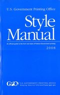 U. S. Government Printing Office Style Manual