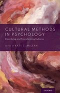 Cultural Methods in Psychology