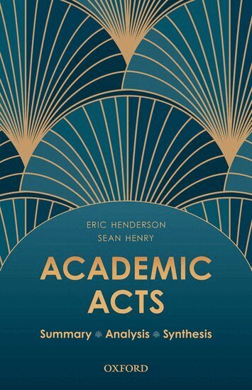 Eric Henderson, Sean Henry - Academic Acts, Häftad