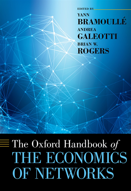 Brian Rogers, Andrea Galeotti, Yann BramoullA(c) - Oxford Handbook of the Economics of Networks, E-bok