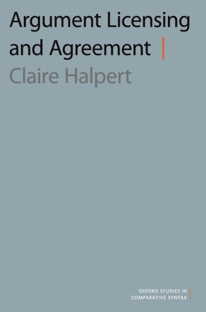 Claire Halpert - Argument Licensing and Agreement, E-bok
