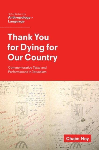 Chaim Noy - Thank You for Dying for Our Country, E-bok