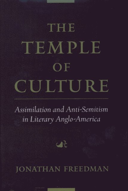 Jonathan Freedman - Temple of Culture, E-bok