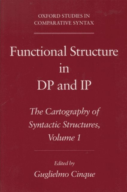 Guglielmo Cinque - Functional Structure in DP and IP, E-bok
