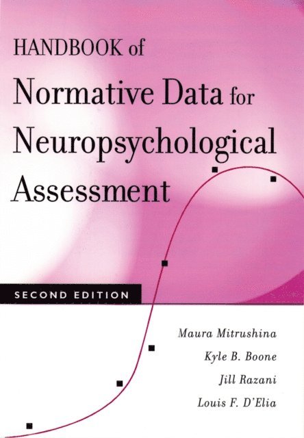 Louis F. D'Elia, Jill Razani, Kyle B. Boone, Maura Mitrushina - Handbook of Normative Data for Neuropsychological Assessment, E-bok