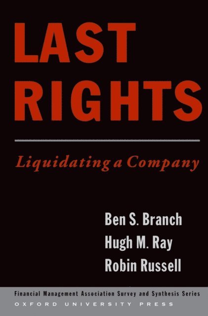Robin Russell, Hugh Ray, Ben Branch - Last Rights, E-bok