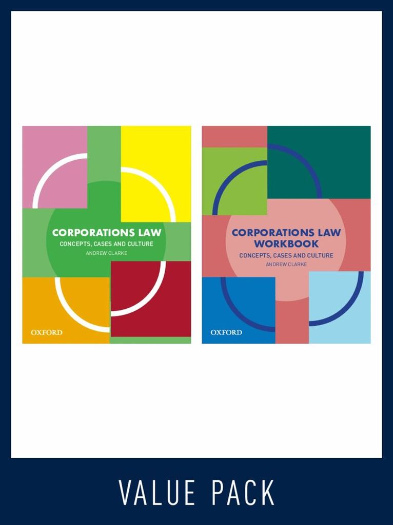 Andrew Clarke - Corporations Law Value Pack, Häftad