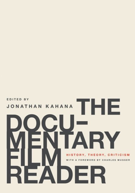 Jonathan Kahana - Documentary Film Reader, E-bok