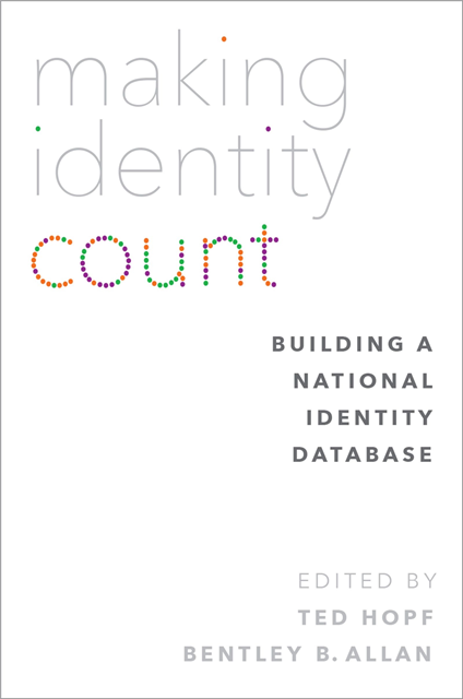 Bentley B. Allan, Ted Hopf - Making Identity Count, E-bok