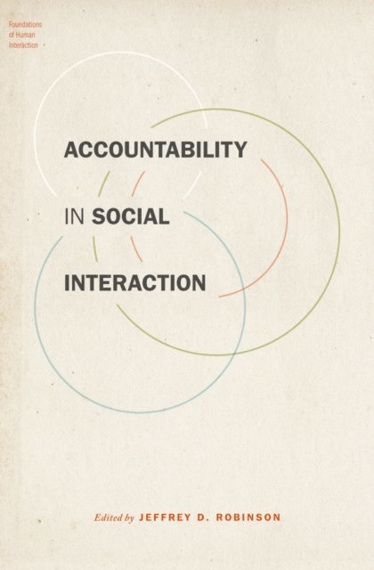 Jeffrey D. Robinson - Accountability in Social Interaction, E-bok