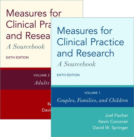 Joel Fischer, Kevin Corcoran, David W. Springer - Measures for Clinical Practice and Research, Övrigt
