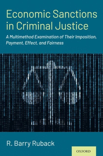 R. Barry Ruback - Economic Sanctions in Criminal Justice, E-bok