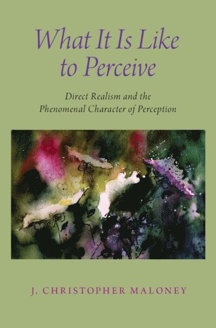 J. Christopher Maloney - What It Is Like To Perceive, E-bok