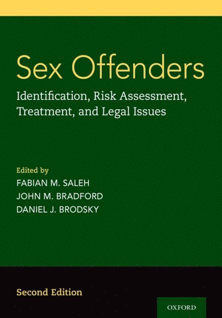 Daniel J. Brodsky, John M. Bradford, Fabian M. Saleh - Sex Offenders, E-bok. Tillgänglighet: Lägg i varukorg