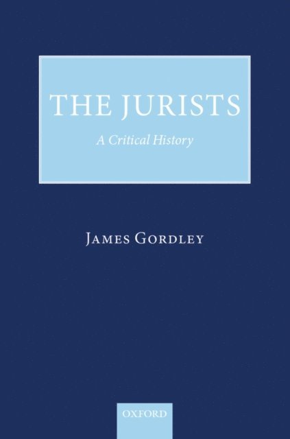 James Gordley - Jurists, E-bok