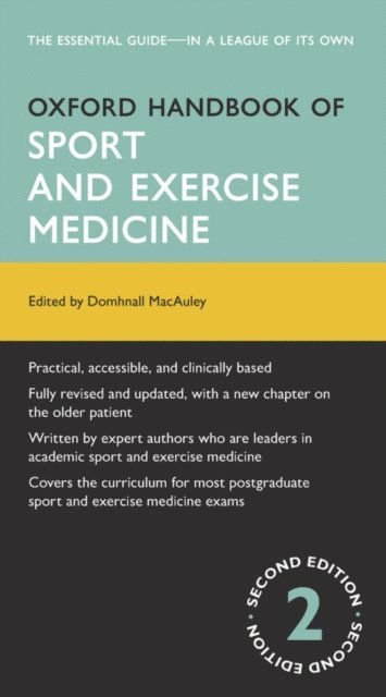Domhnall MacAuley - Oxford Handbook of Sport and Exercise Medicine, E-bok