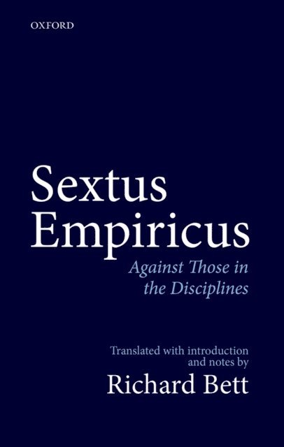 Richard Bett - Sextus Empiricus: Against Those in the Disciplines, E-bok
