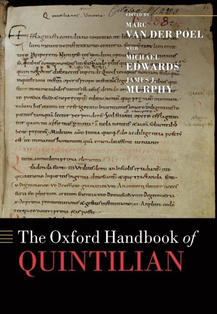 Marc van der Poel - Oxford Handbook of Quintilian, E-bok