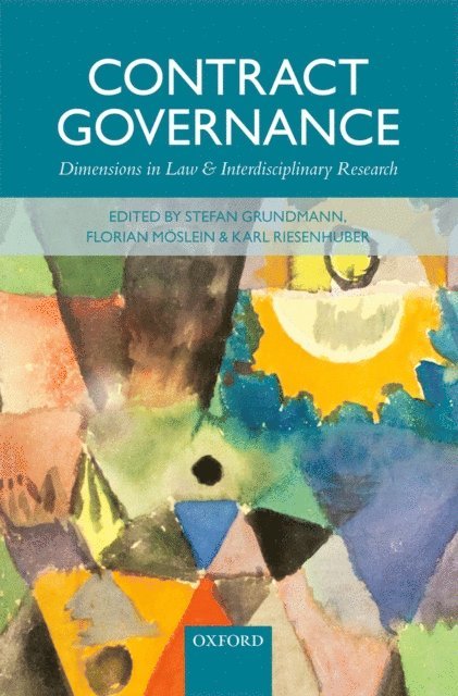 Karl Riesenhuber, Florian MA¶slein, Stefan Grundmann - Contract Governance, E-bok