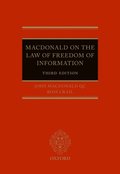 Macdonald on the Law of Freedom of Information