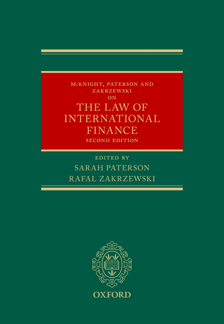 Rafal Zakrzewski, Sarah Paterson - McKnight, Paterson, & Zakrzewski on the Law of International Finance, E-bok