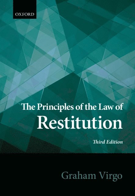 Graham Virgo - Principles of the Law of Restitution, E-bok
