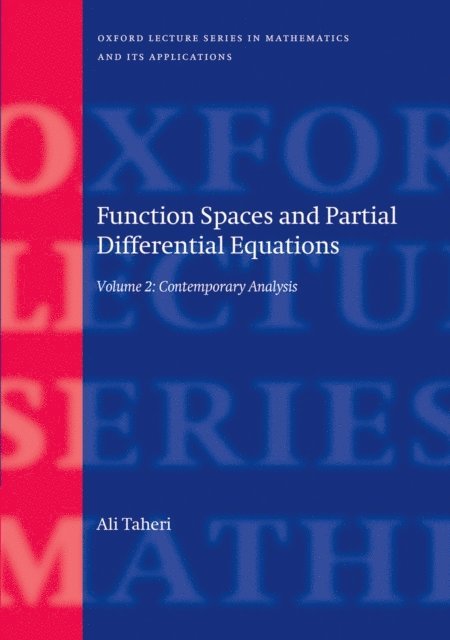 Ali Taheri - Function Spaces and Partial Differential Equations, E-bok