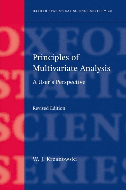 Wojtek Krzanowski - Principles of Multivariate Analysis, E-bok