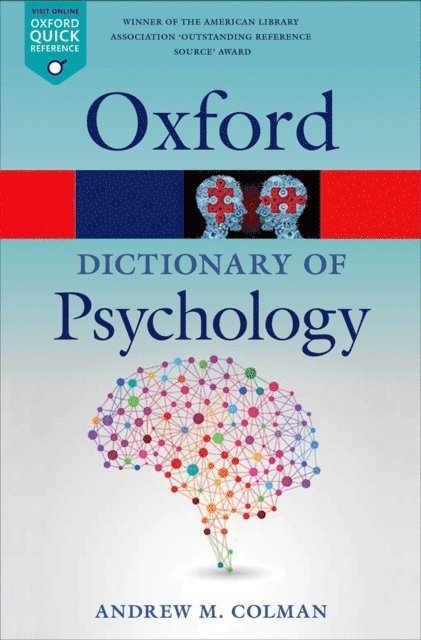 Andrew M. Colman - Dictionary of Psychology, E-bok