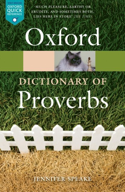 Jennifer Speake - Oxford Dictionary of Proverbs, E-bok