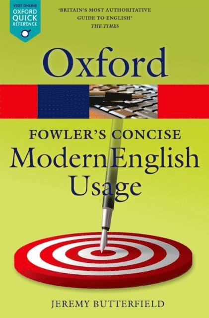 Jeremy Butterfield - Fowler's Concise Dictionary of Modern English Usage, E-bok