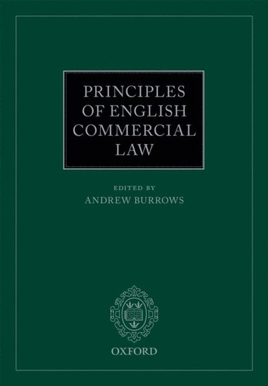 Andrew Burrows - Principles of English Commercial Law, E-bok