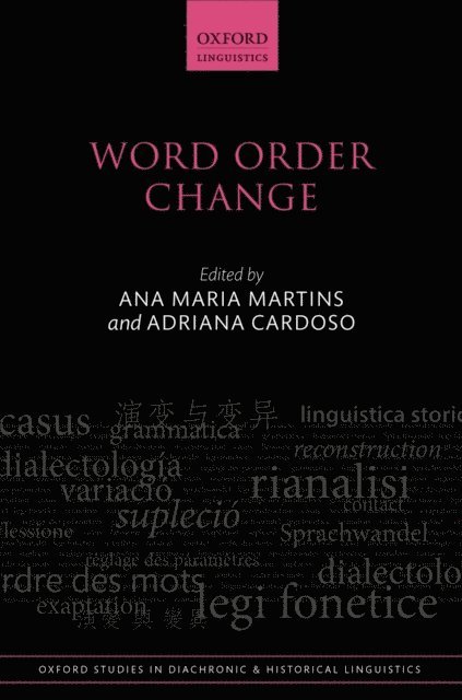 Adriana Cardoso, Ana Maria Martins - Word Order Change, E-bok