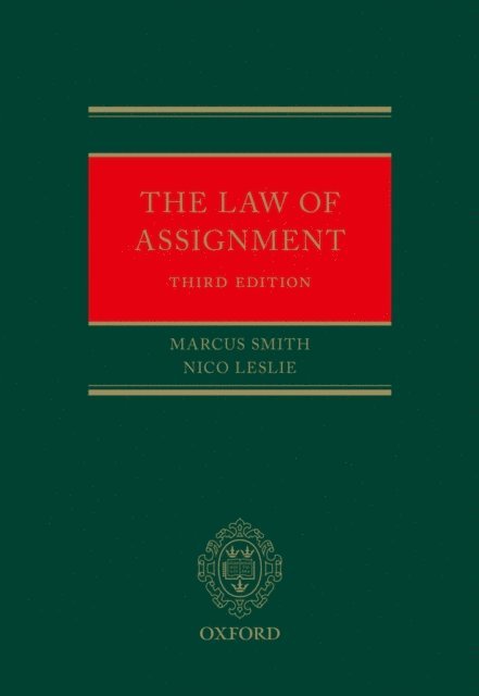 Nico Leslie, Marcus Smith - Law of Assignment, E-bok
