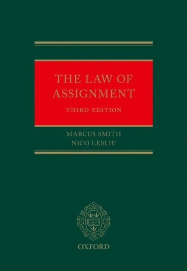 Nico Leslie, Marcus Smith - Law of Assignment, E-bok