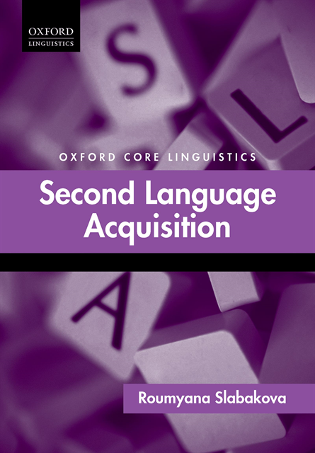Roumyana Slabakova - Second Language Acquisition, E-bok