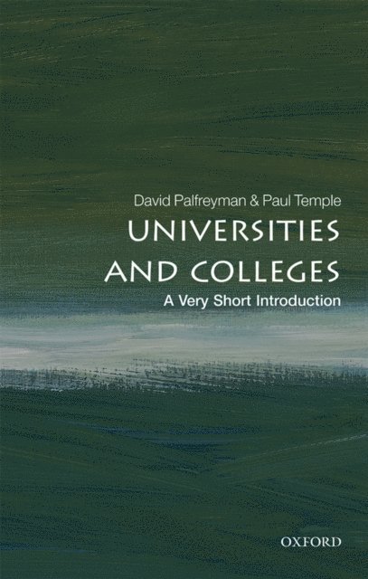Paul Temple, David Palfreyman - Universities and Colleges, E-bok