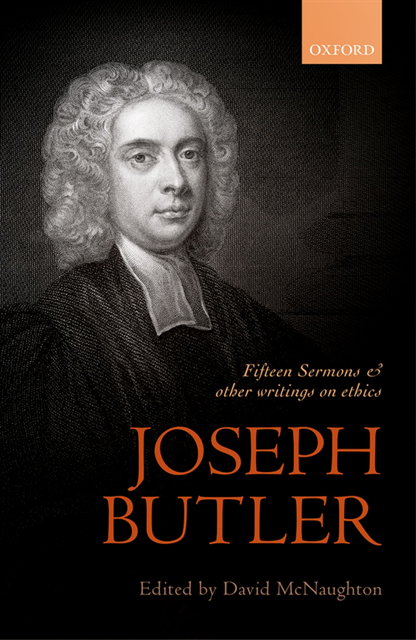 David McNaughton - Joseph Butler: Fifteen Sermons and other writings on ethics, E-bok